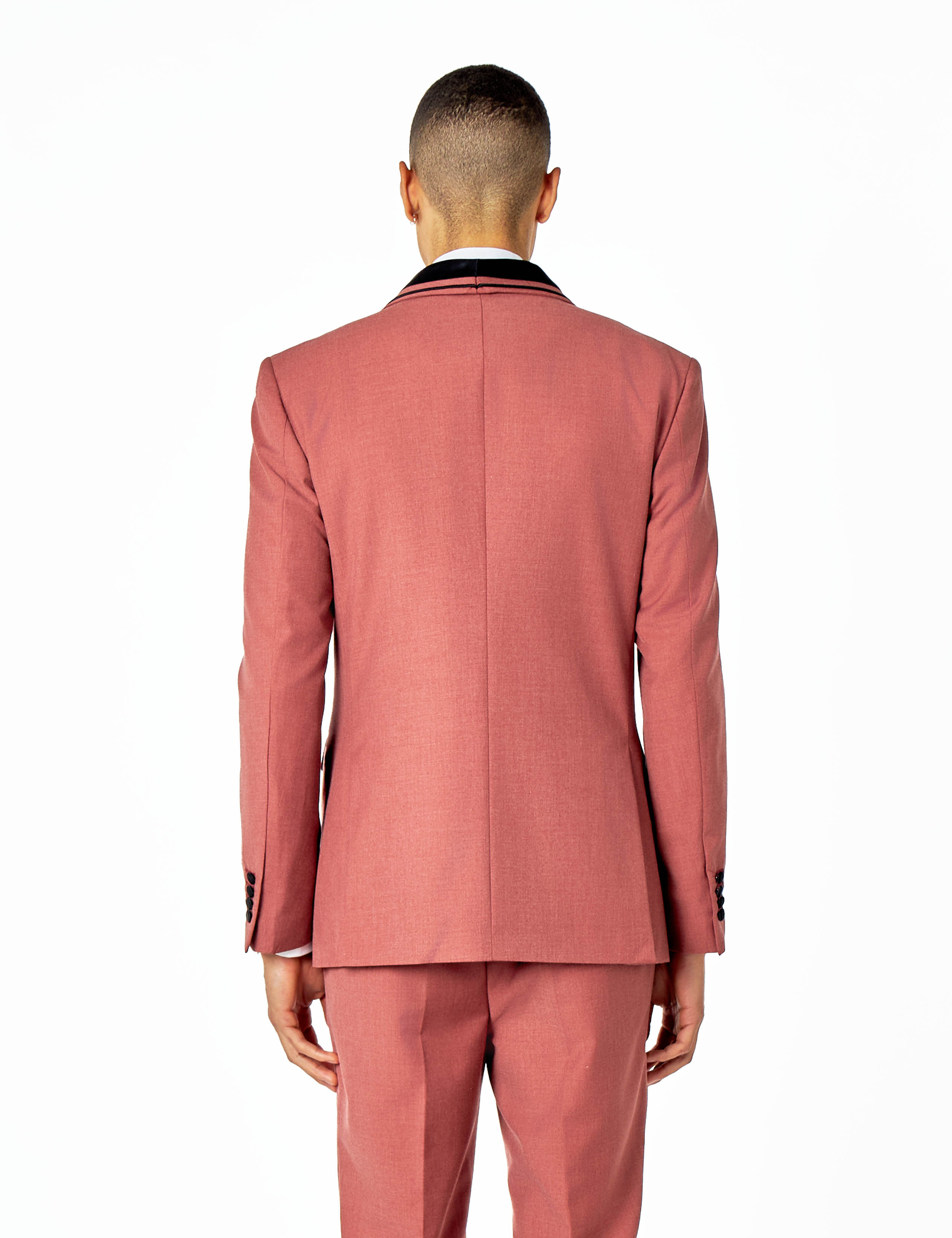 GREG – PINK TAILORED TUXEDO WEDDING JACKET