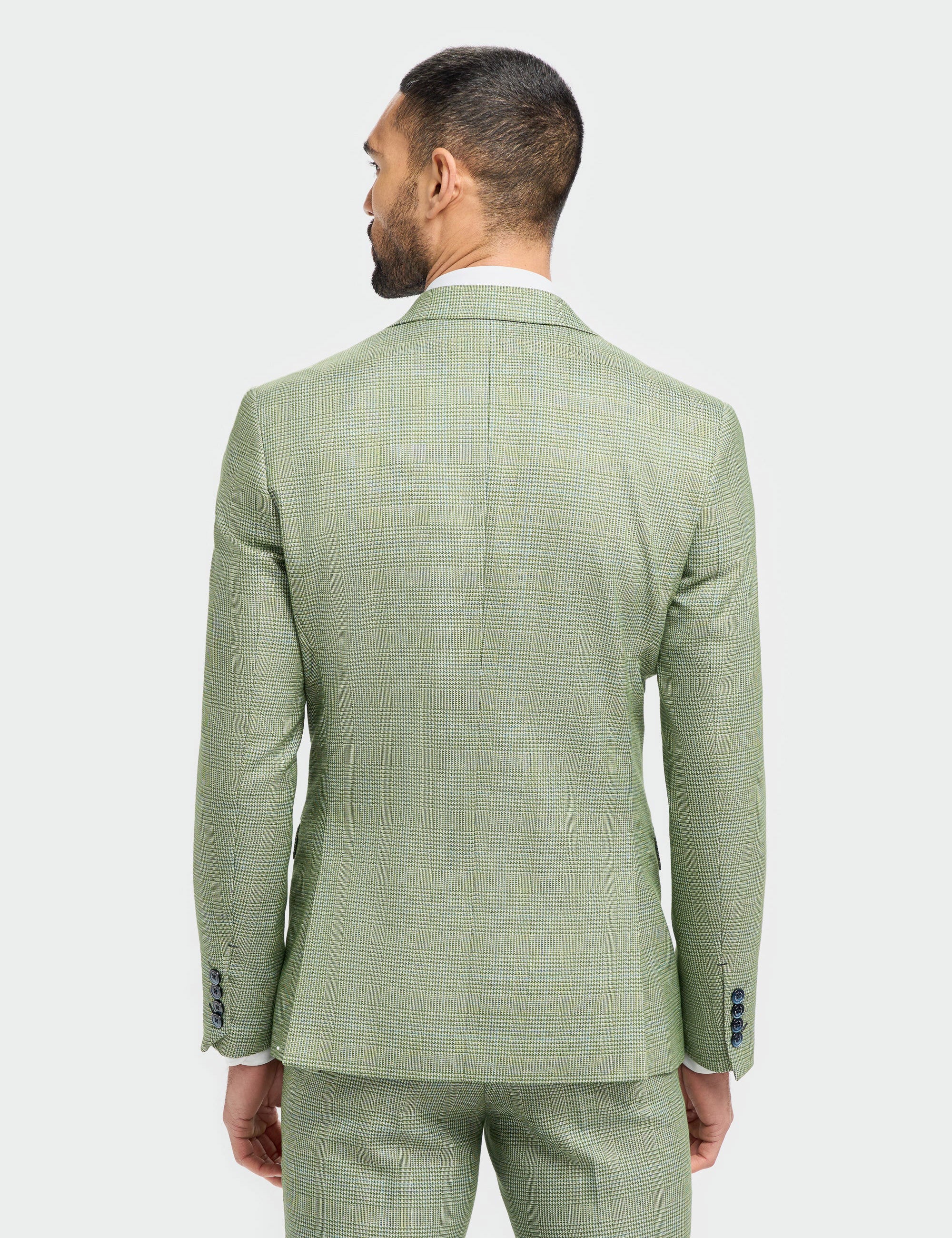 MENS CARIDI SAGE THREE PIECE SUIT