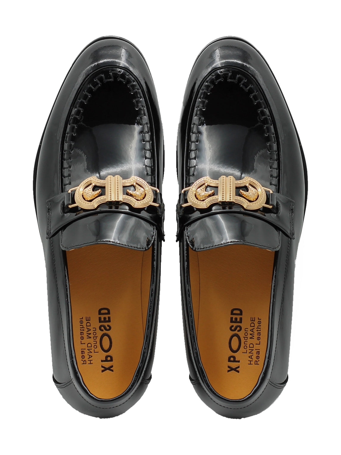 KLEID-LOAFERS AUS LACKLEDER