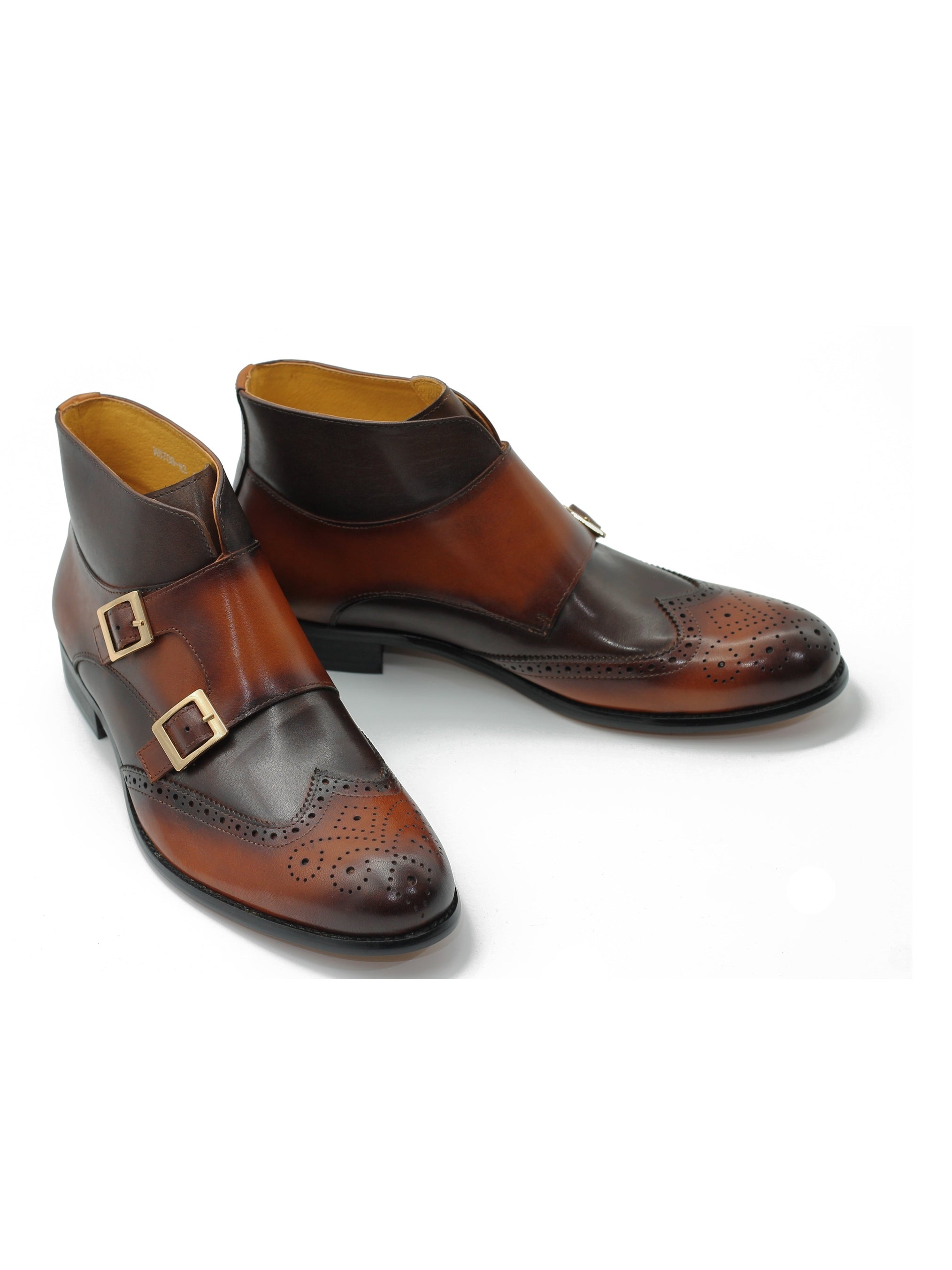 BROWN DOUBLE MONK BROGUES