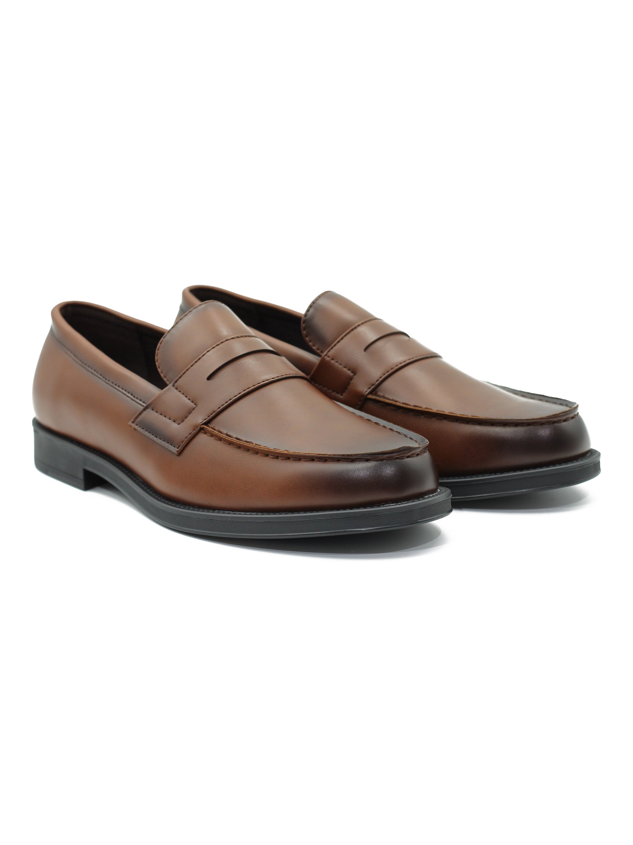 FAUX LEATHER PENNY LOAFER