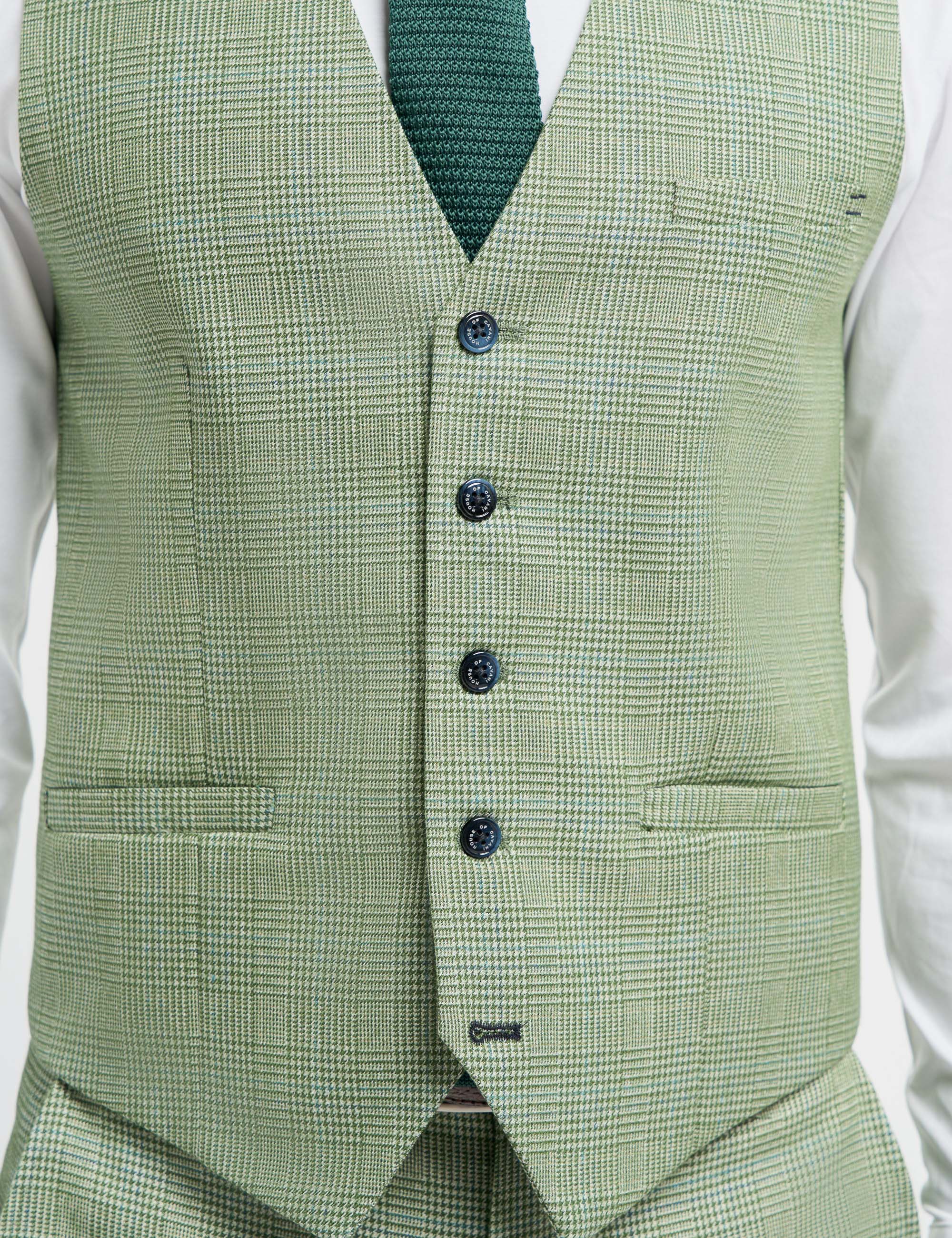 CARIDI SAGE WAISTCOAT