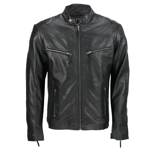 VINTAGE-BIKERJACKE FÜR HERREN