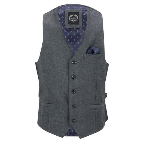 MAX - GILET EN GRIS FONCÉ