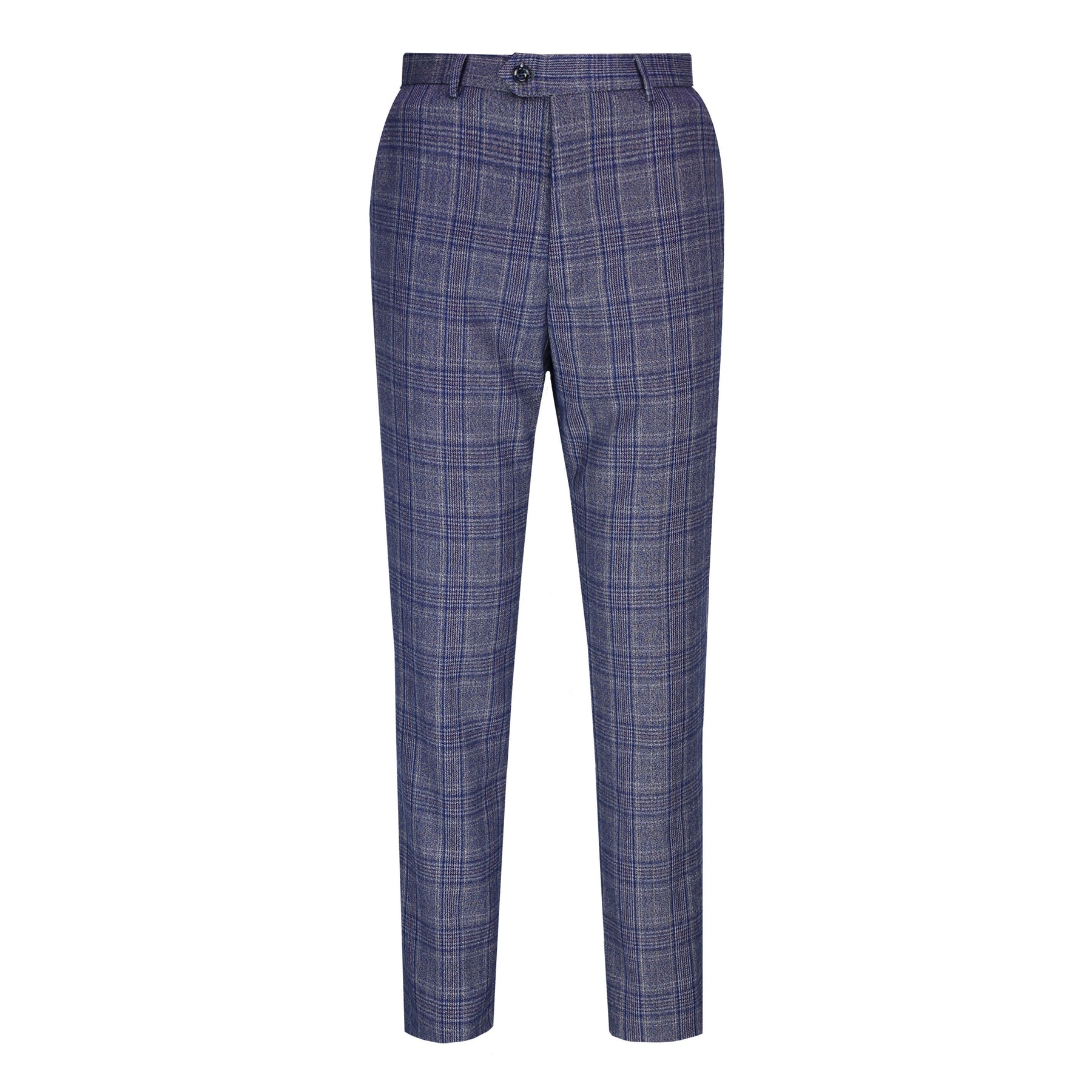 OTIS - TWEED NAVY DOUBLE BREASTED CHECK SUIT – XPOSED