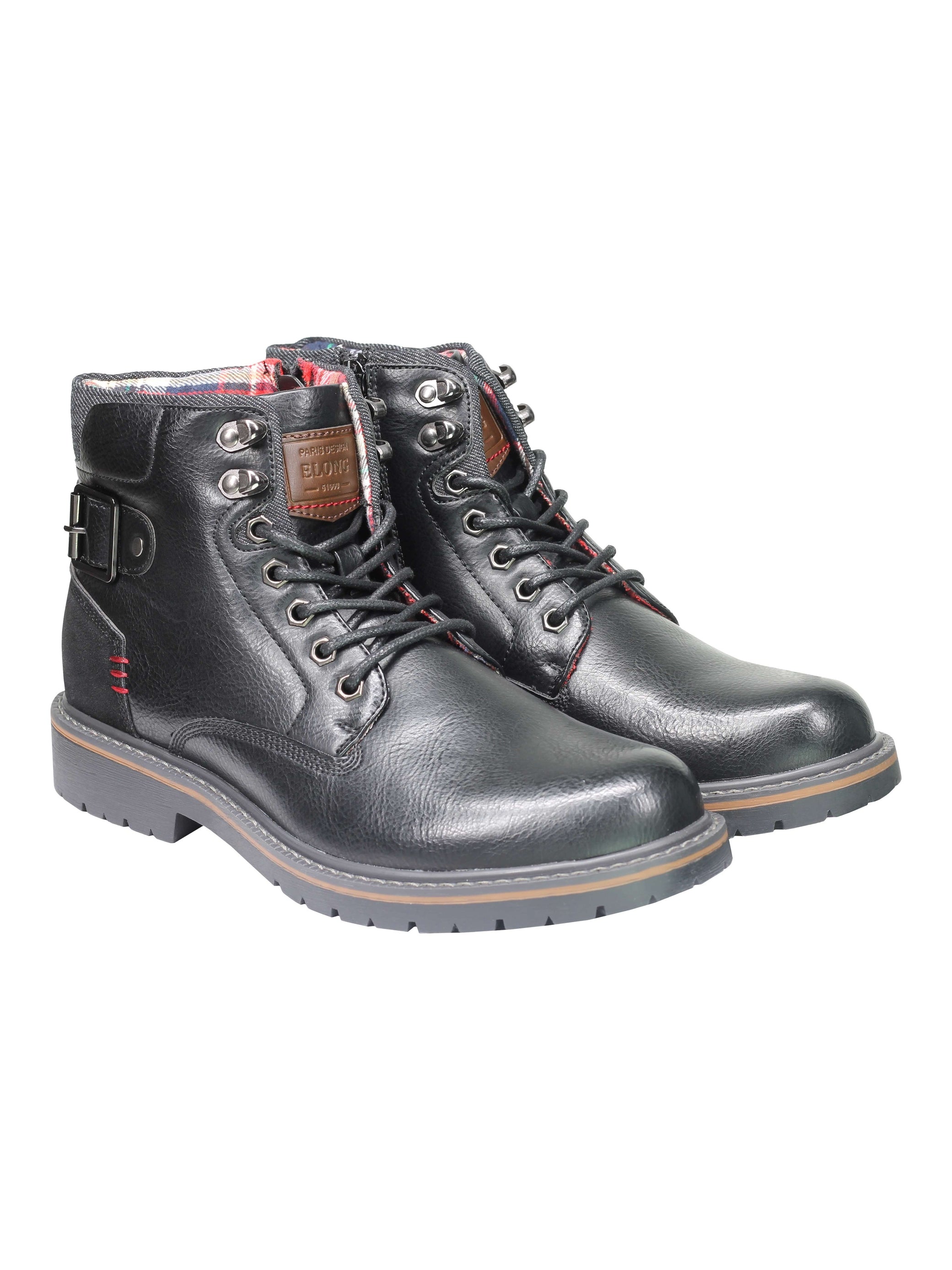 Combat Ankle Laceup Boots