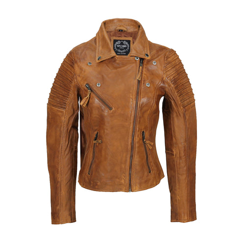 Damen Retro Biker Timber 