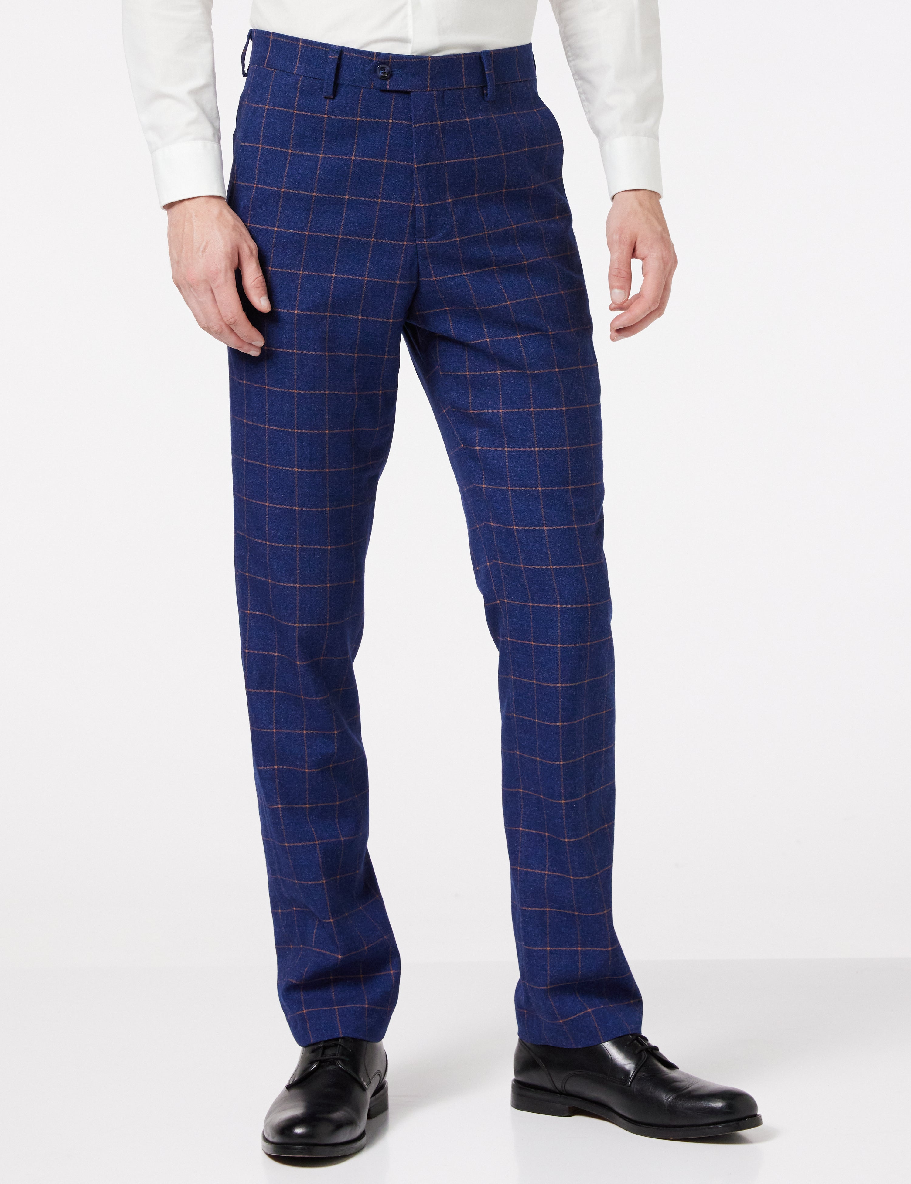 Dark stripe Men Formal Trousers 2023 New Fashion Belt Design Man Dress  Pants Simple Slim Business Casual Suit Pant Plus Size 38